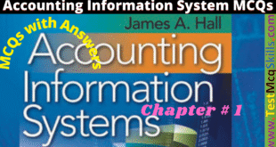 Accounting Informatin System by James Hall MCQs with Answers